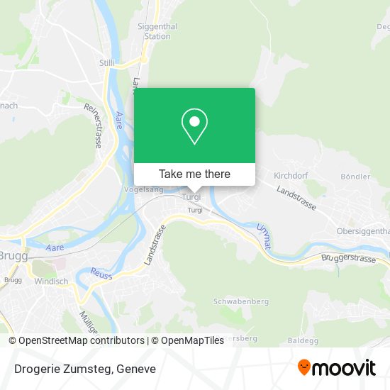 Drogerie Zumsteg map