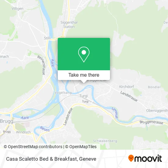 Casa Scaletto Bed & Breakfast map