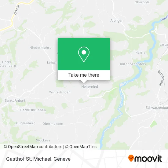 Gasthof St. Michael map