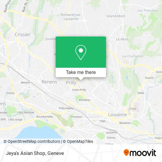 Jeya's Asian Shop map