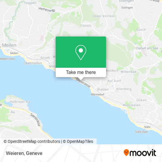 Weieren map