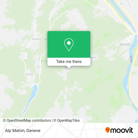 Alp Maton map