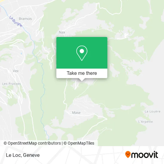 Le Loc map