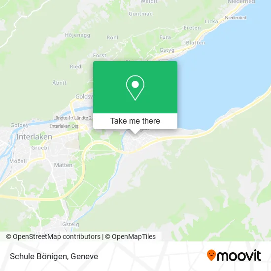 Schule Bönigen map