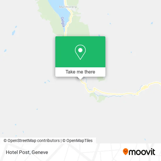 Hotel Post map