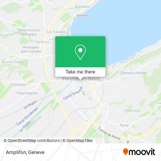 Amplifon map