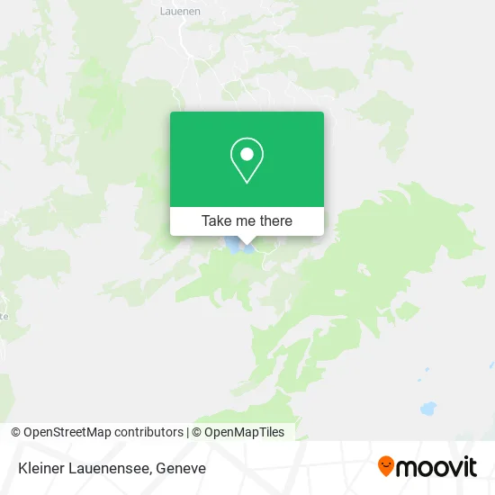 Kleiner Lauenensee plan