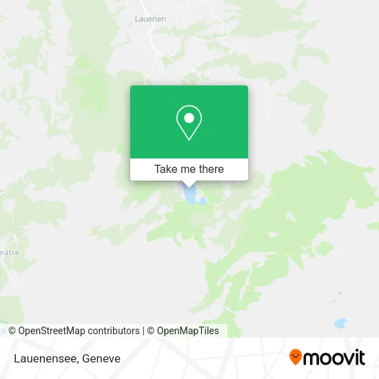 Lauenensee map