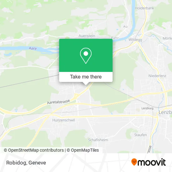 Robidog map