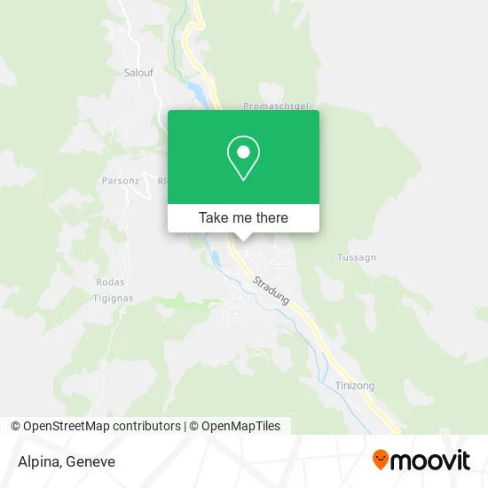 Alpina map