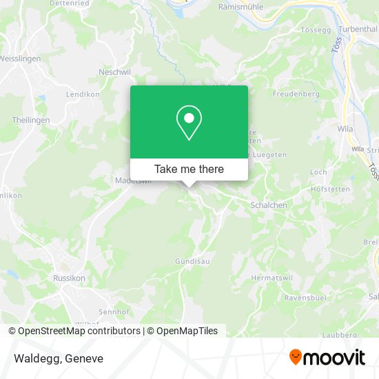 Waldegg map