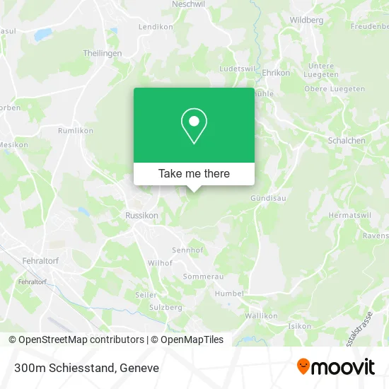 300m Schiesstand map