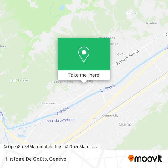 Histoire De Goûts map