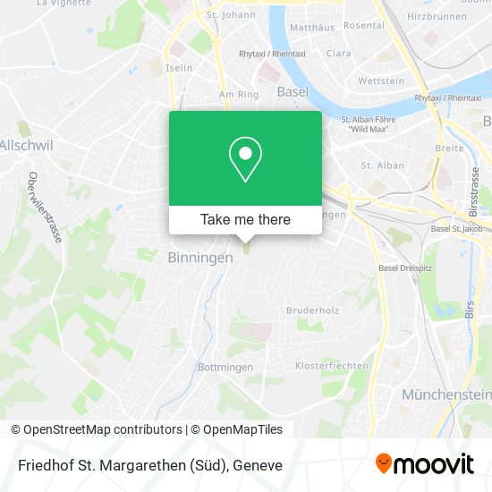 Friedhof St. Margarethen (Süd) map