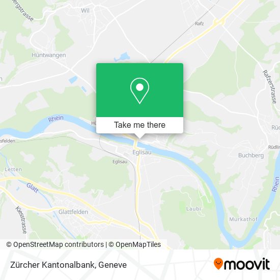 Zürcher Kantonalbank map