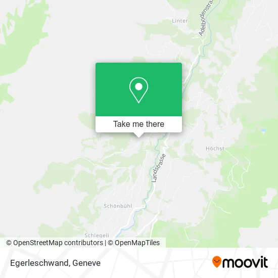 Egerleschwand map