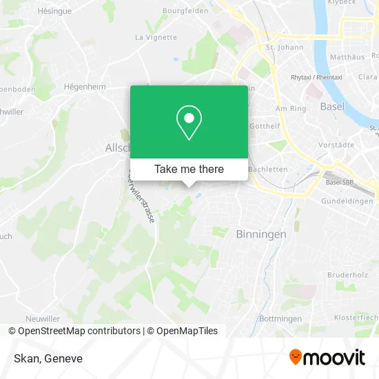 Skan map