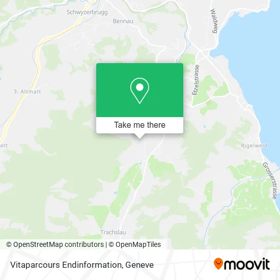 Vitaparcours Endinformation map