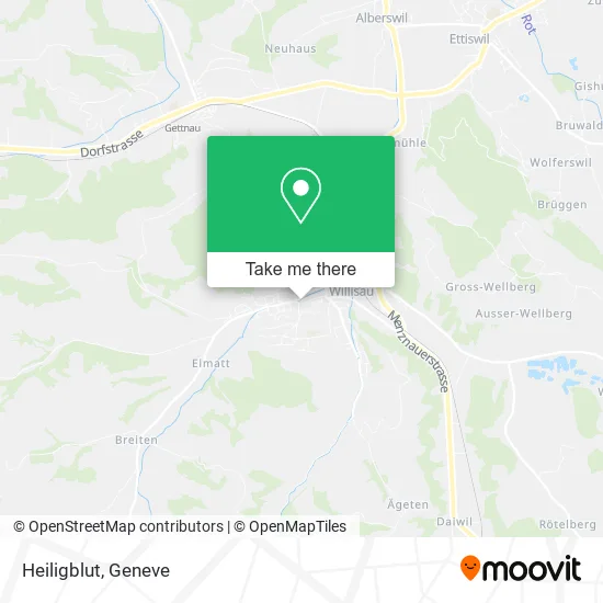 Heiligblut map