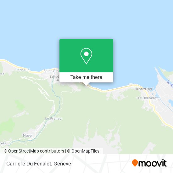 Carrière Du Fenalet map