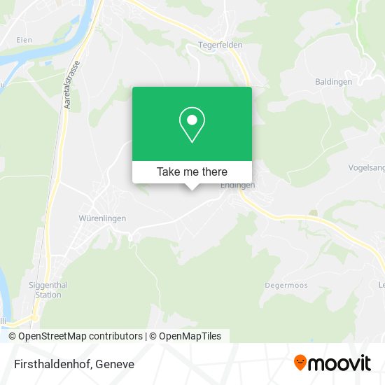 Firsthaldenhof map