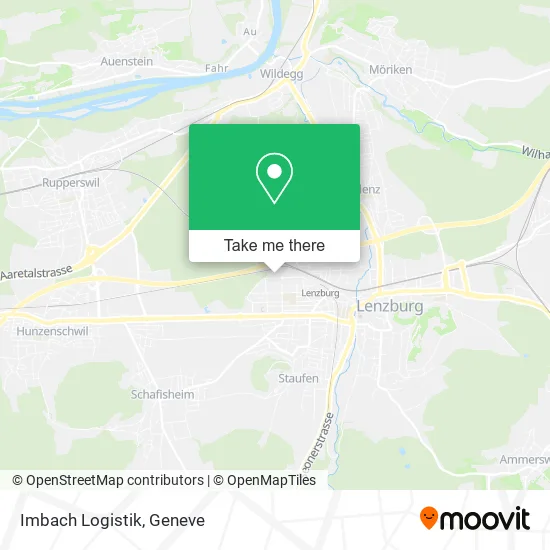 Imbach Logistik map