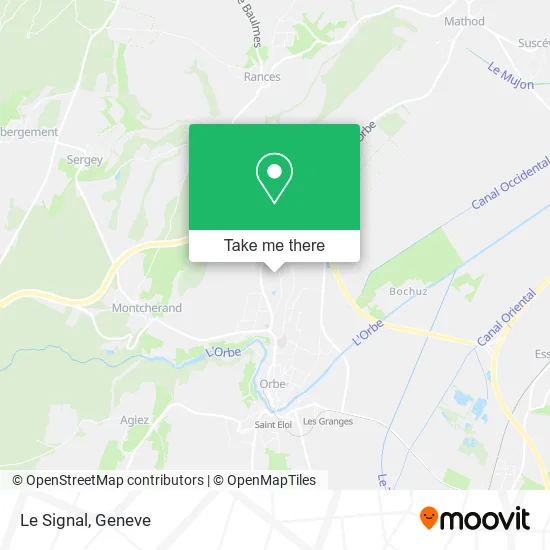 Le Signal map