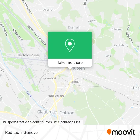 Red Lion map