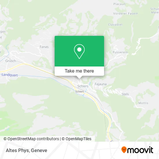 Altes Phys map