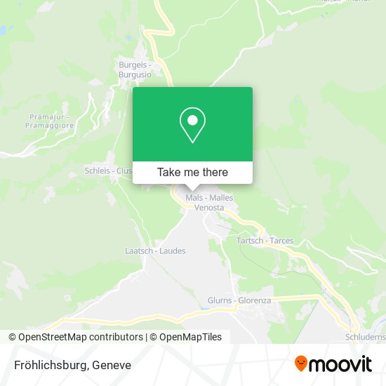 Fröhlichsburg map