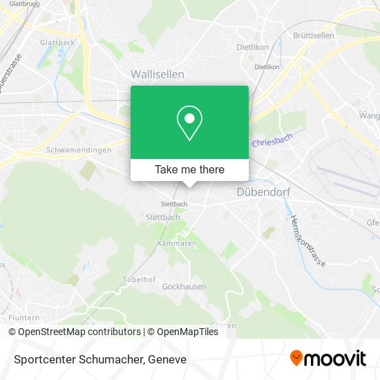 Sportcenter Schumacher map