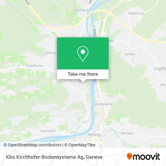Kbs Kirchhofer-Bodensysteme Ag map