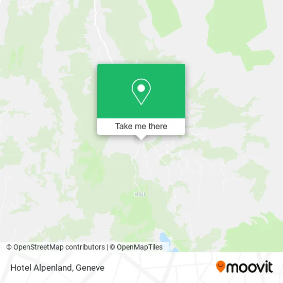Hotel Alpenland map