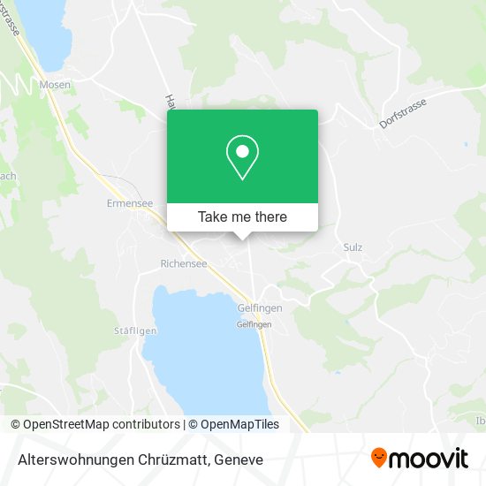Alterswohnungen Chrüzmatt map