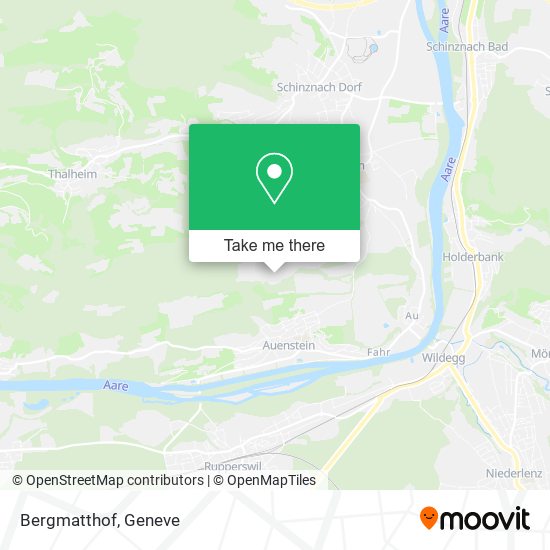 Bergmatthof map