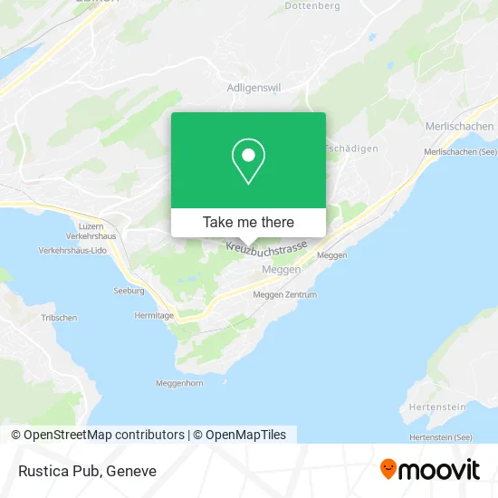 Rustica Pub map