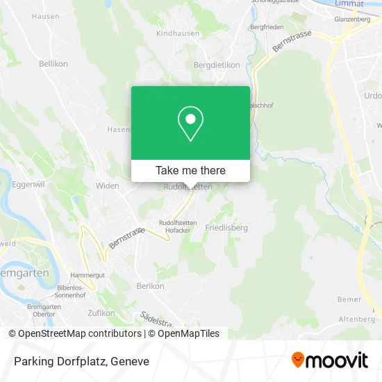 Parking Dorfplatz map