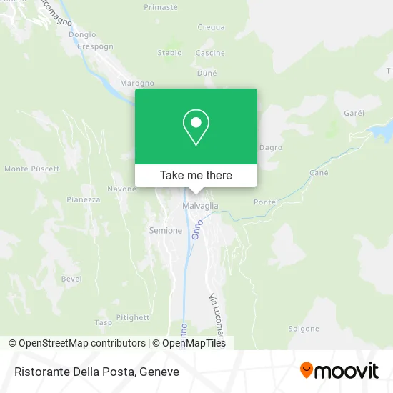 Ristorante Della Posta map