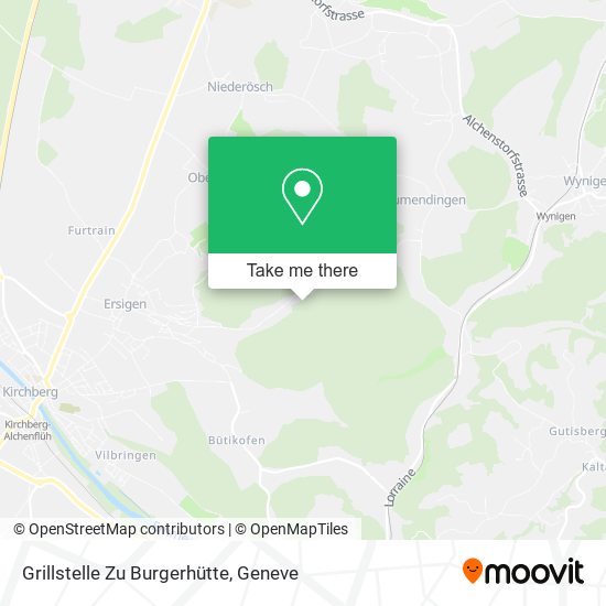 Grillstelle Zu Burgerhütte map
