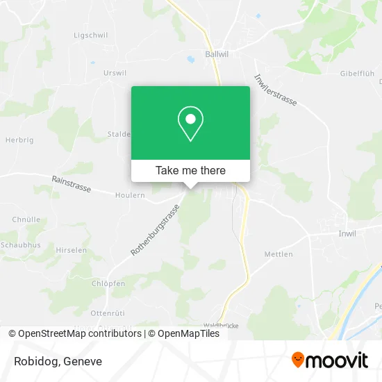 Robidog map