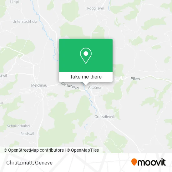 Chrützmatt map