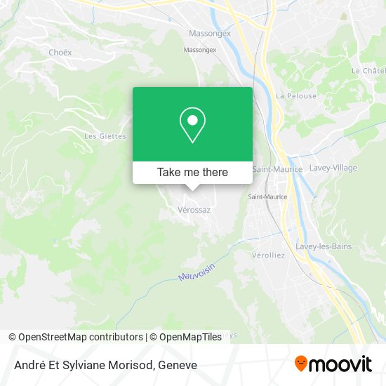 André Et Sylviane Morisod map