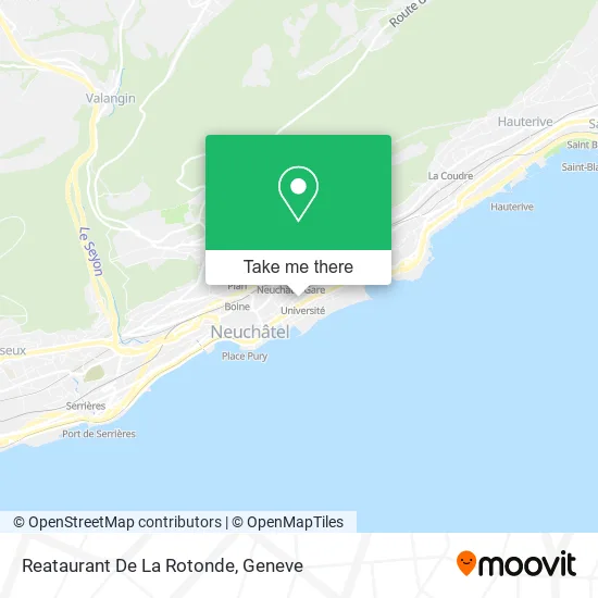 Reataurant De La Rotonde map