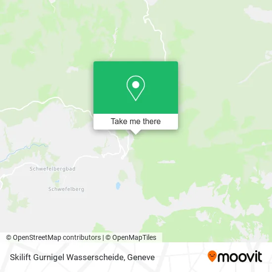 Skilift Gurnigel Wasserscheide map
