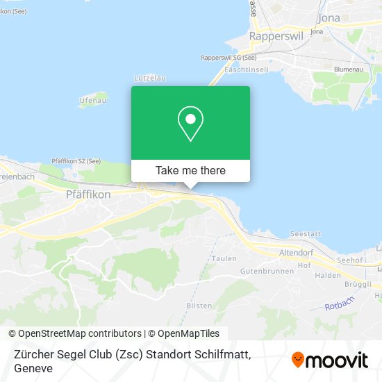 Zürcher Segel Club (Zsc) Standort Schilfmatt map