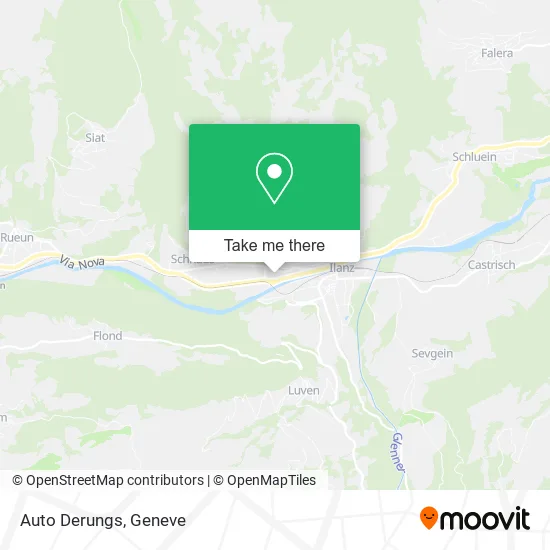 Auto Derungs map