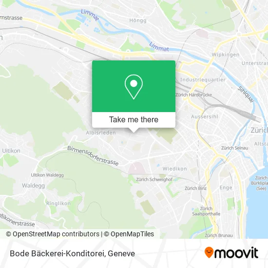 Bode Bäckerei-Konditorei map