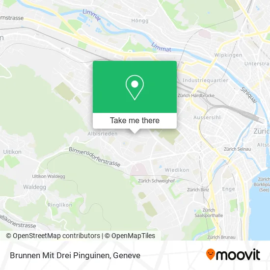 Brunnen Mit Drei Pinguinen plan