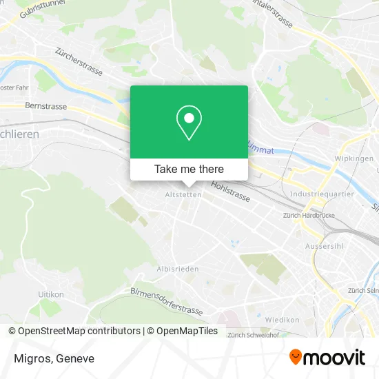 Migros map