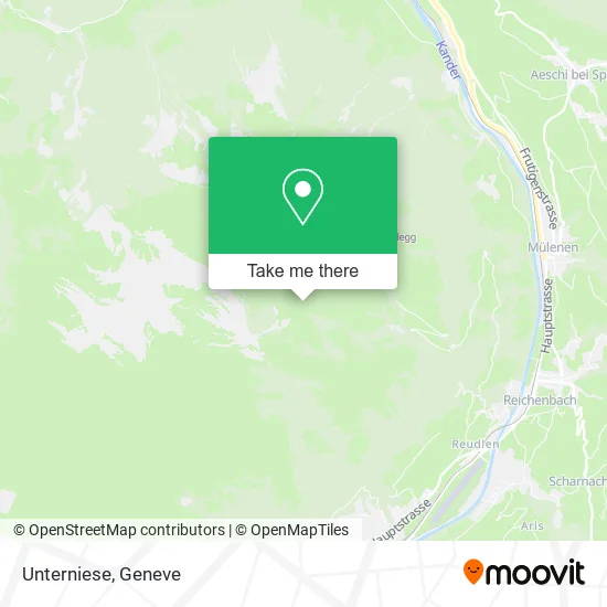 Unterniese map